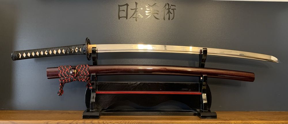 Artă japoneză/sabie katana originală/certificare