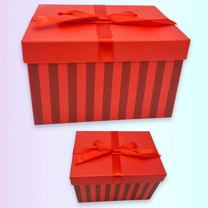 Картонена кутия с капак за подаръци 14 x 10 x 9 см
