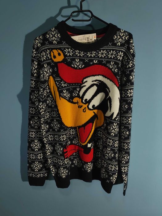 Looney Tunes Коледна Блуза Мъжка L