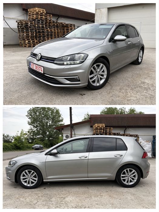 VW Golf 7, 2018, 1.5 TSI EVO, DSG Distronic Navi Parctronic Padele Vopsea Originala, Kilometri certificati