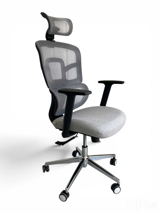 Кресло Для Дома в Нукусе MK-2878 Grey Офисное Цена Nukus Kreslo