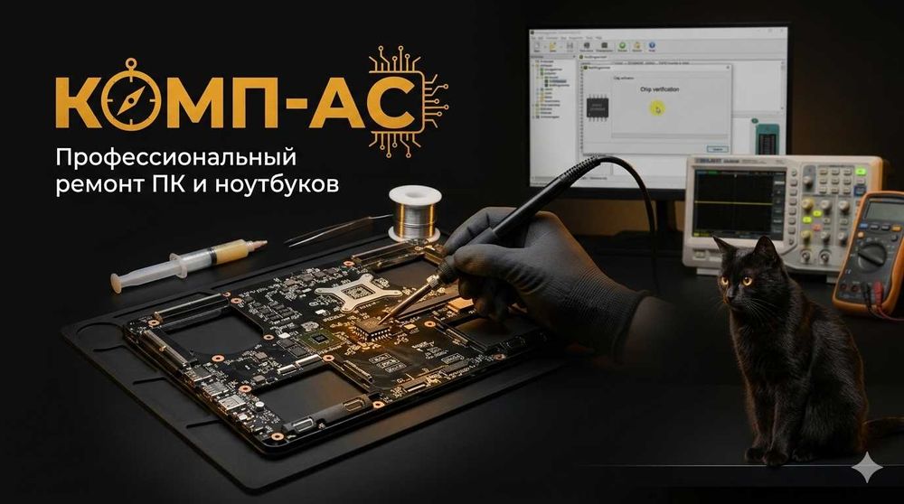СЦ "Комп-Ас". Профессиональный ремонт компьютеров, ноутбуков.