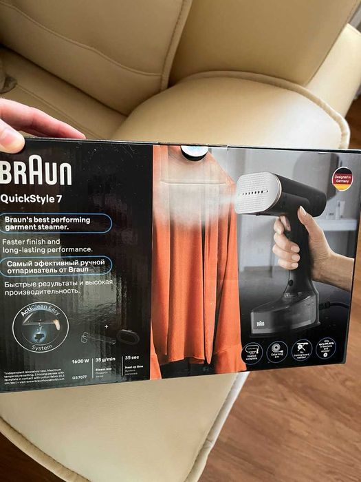 Ручной отпариватель Braun QuickStyle 7 GS7077BK