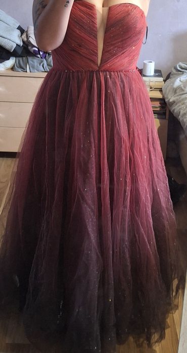 Елегантна бална рокля + чанта