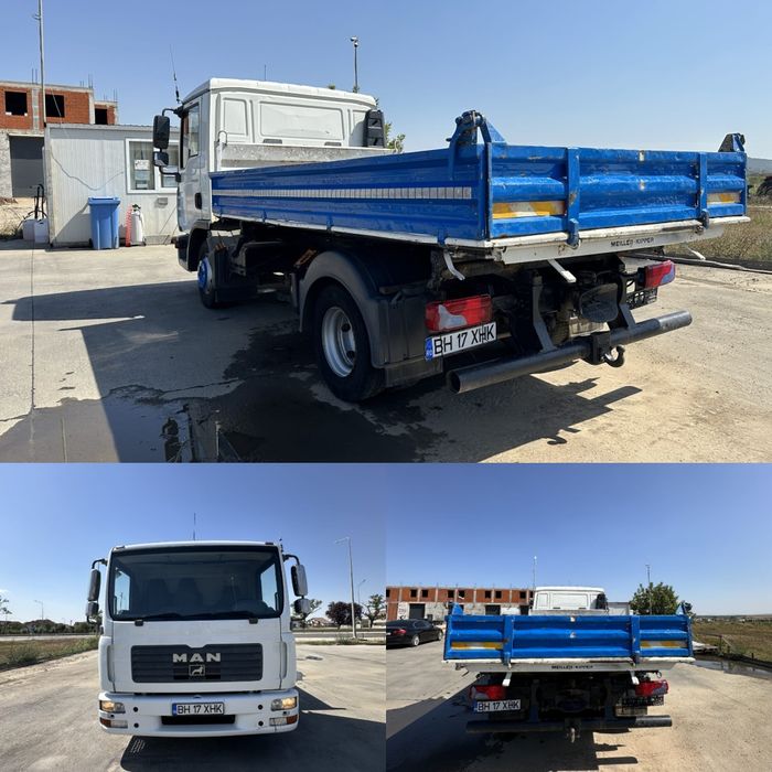 MAN TGL 8.210 10.5 tone* omologat RAR*bena basculabila MEILLER KIPPER*