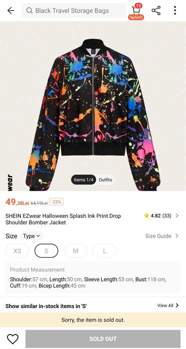 Vand pulover si jacheta marimea S