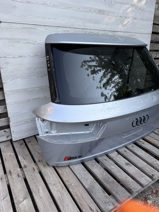 Audi Q7 4M заден капак пета врата със стъкло спойлер оригинал