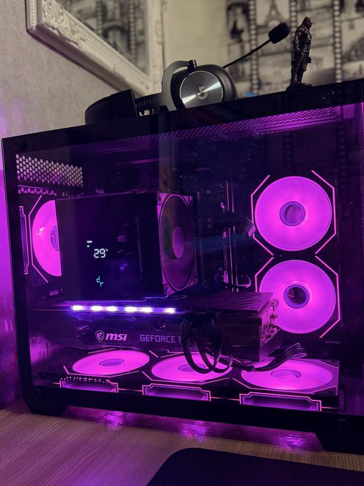 Геймърски компютър – i7-14700KF / RTX 3070 / 32GB RAM / Wi-Fi