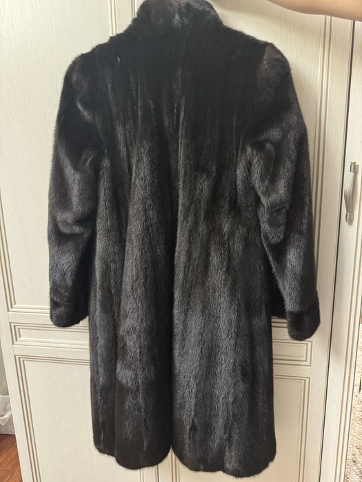 Шуба норковая, длинная