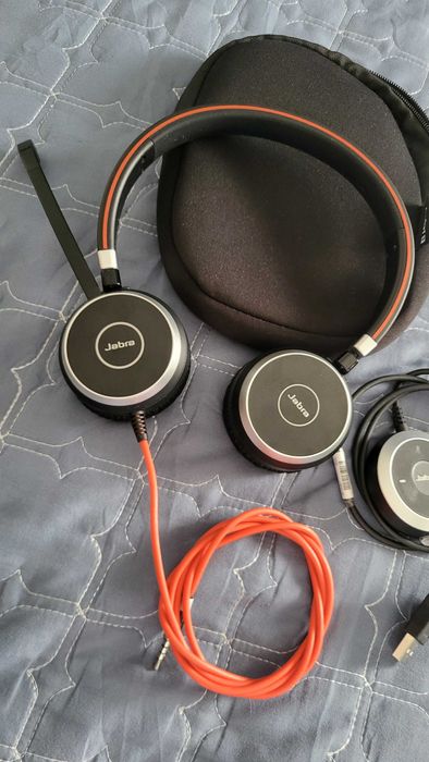 Casti Stereo Jabra Evolve 40, On-Ear, Negru