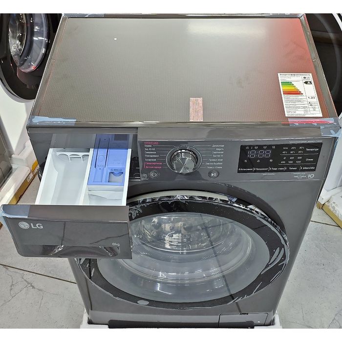 LG 8кг Direct Drive / Пар / Инвертор / Новый + гарантия + доставка