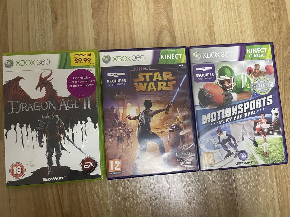 Xbox 360E cu kinect si jocuri