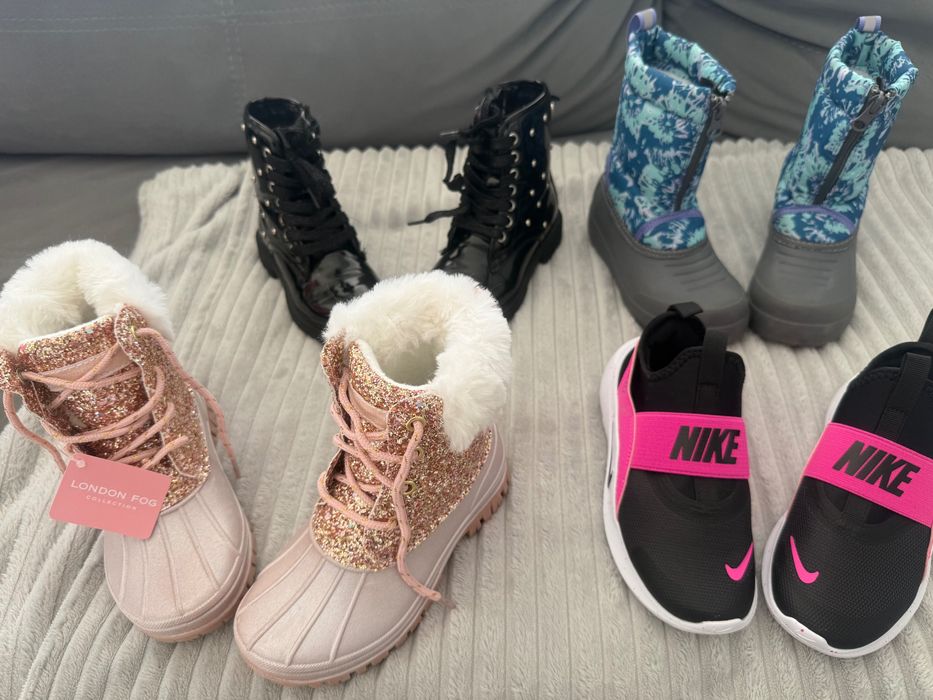 Обувки от Щатите Найк -29,5номер -необувани-60лв,Джиджи боти-28-30лв