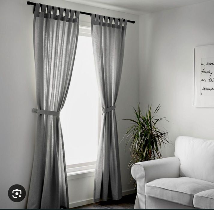 Памучни завеси Икеа