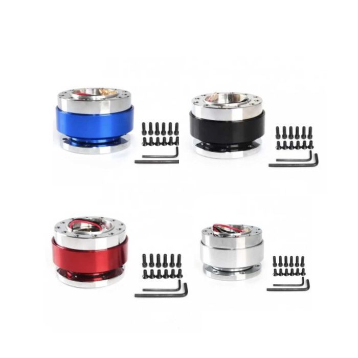 ПРОМО Фланец / Бърза връзка за волан на автомобил, различни цветове