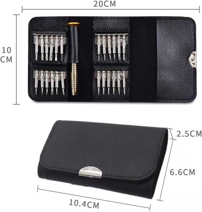 Set surubelnite de precizie 25-in-1 pentru ceasuri telefoane laptopuri