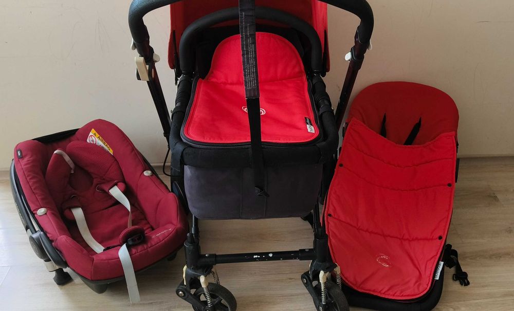 Bugaboo Cameleon 3 & maxi cosi 3v1 количка за бебе  детска количка бебешка
