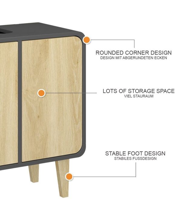 Шкаф за подмивка Vicco 60cm 7472