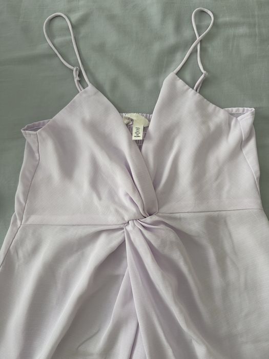Rochie de plaja culoare lila, H&M, marime S