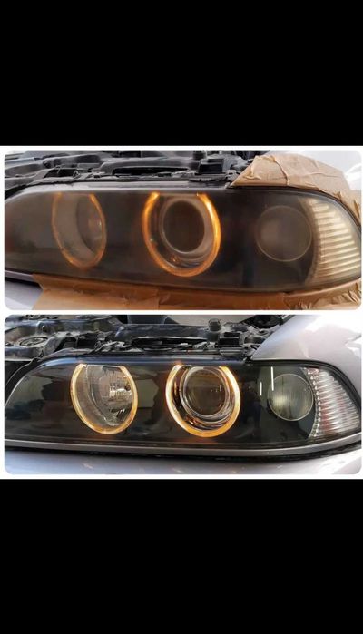 Полиране на фарове и детайли