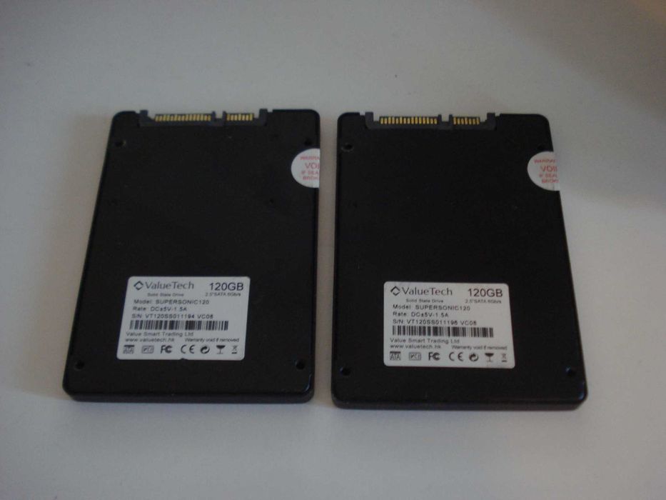 2 bucati ssd 120gb valuetech defecte
