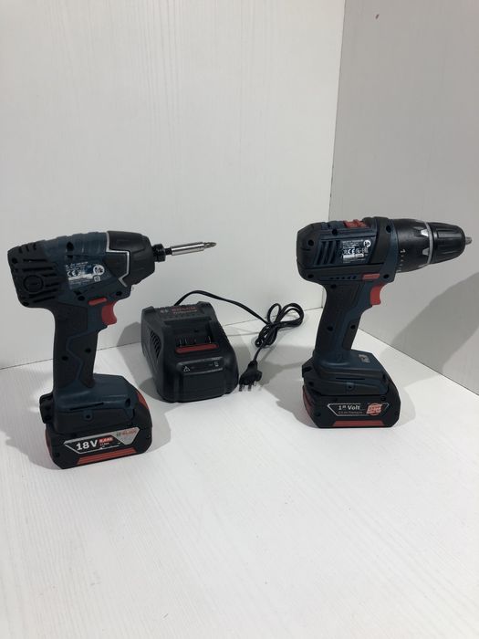 Set Bosch 18 v inpact si filetantă