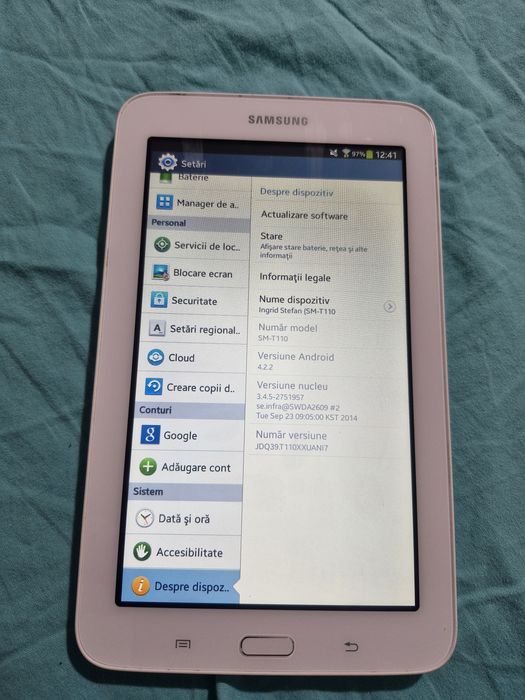 Vand Tableta Samsung Tab 3