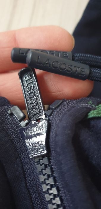 Lacoste Classic Fit  Full Zip 4 - M НОВО ОРИГИНАЛ! Мъжка с цял Цип