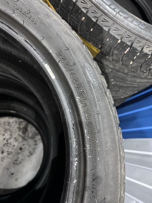 Шины 255/45/20  Липучка