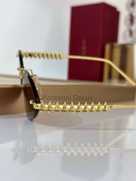 Ochelari de Soare Cartier Excepțion CT0543S Full Box [Verificare Colet] Cat Eye
