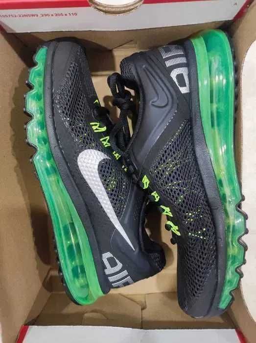 Nike - Air Max 2013 номер 38.5 дамски черни Оригинал Код 8024