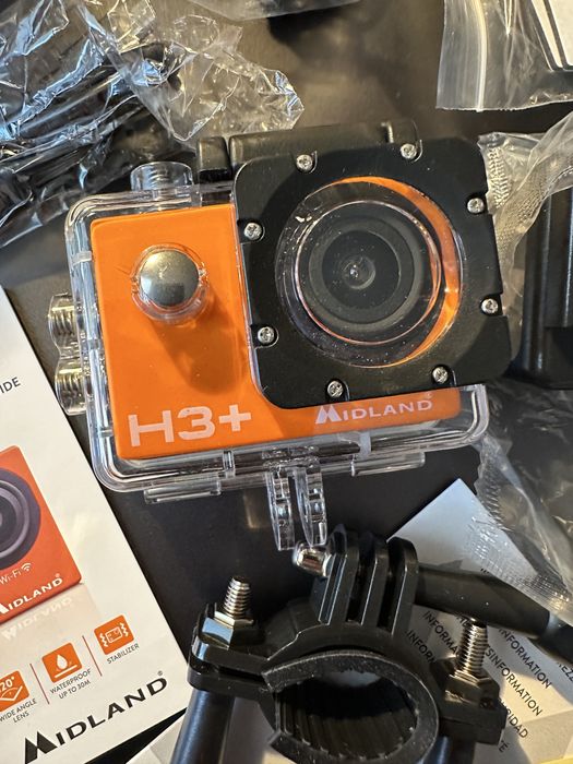 Midland camera actiune H3+  Full HD Wifi waterproof