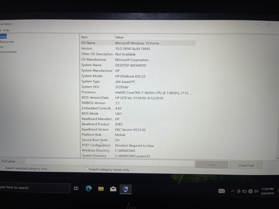 Hp Elitebook 830 G5