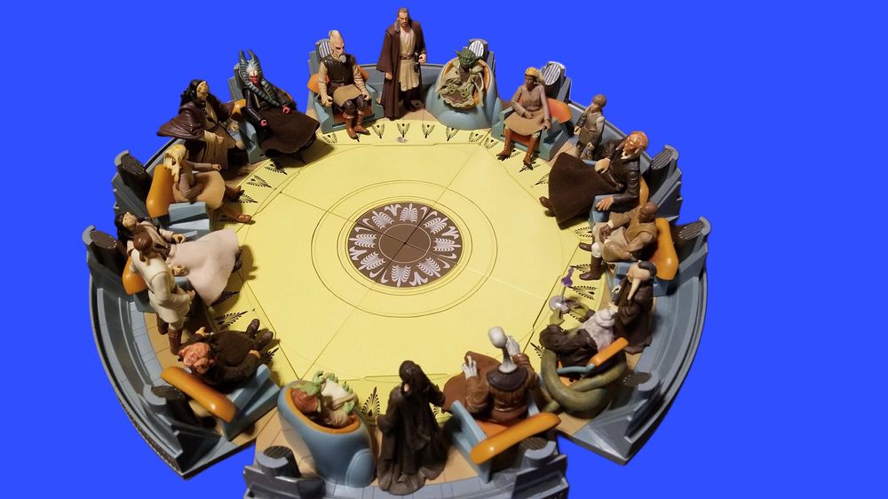 STAR WARS Jedi Council Hasbro Vintage Action фигурки
