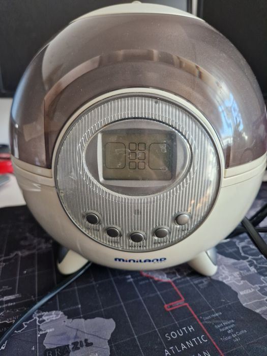 Umidificator Miniland Baby Ozonball cu higrometru si telecomanda