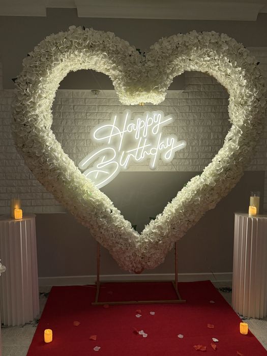 Поздравления с аркой Happy birthday
