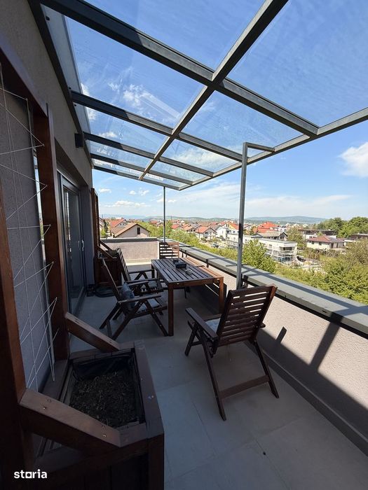 Apartament 3 camere Europa, terasă panoramică, 2 parcări incluse