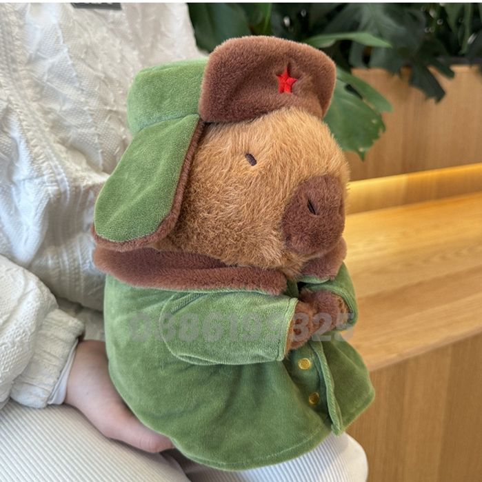 Плюшена играчка Капибара 20см 30см 40см 50см