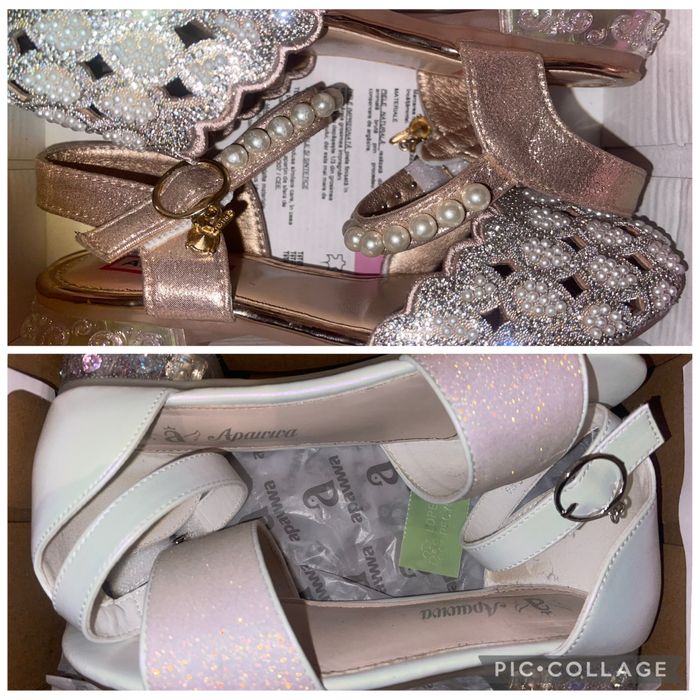 Детски официални обувки и сандали на токче