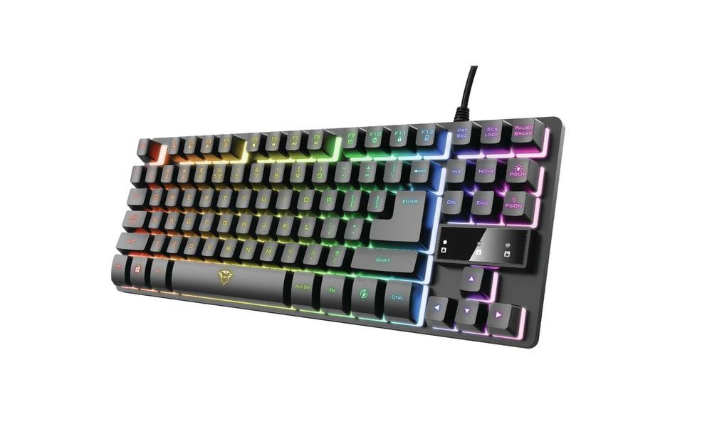 } Клавиатура игровая Trust GXT 833 Thado TKL Illuminated Gaming