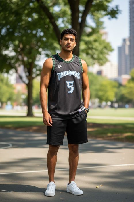 Баскетболен потник на Антъни Едуардс#Минесота Тимбърулвс#нов модел!