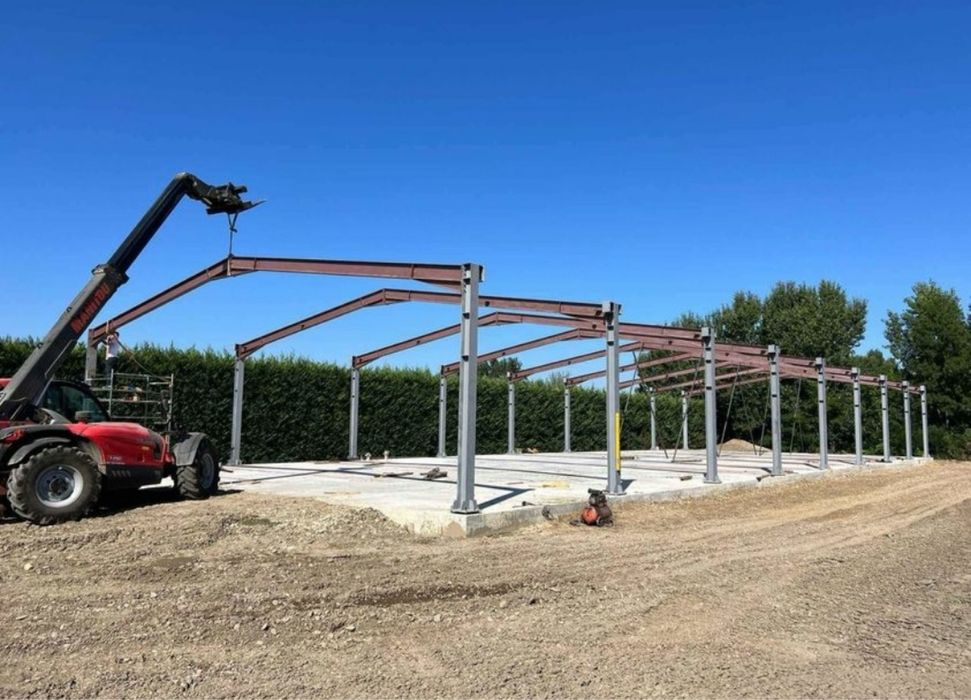 Structura metalica. Containere. Case pe structura metalica