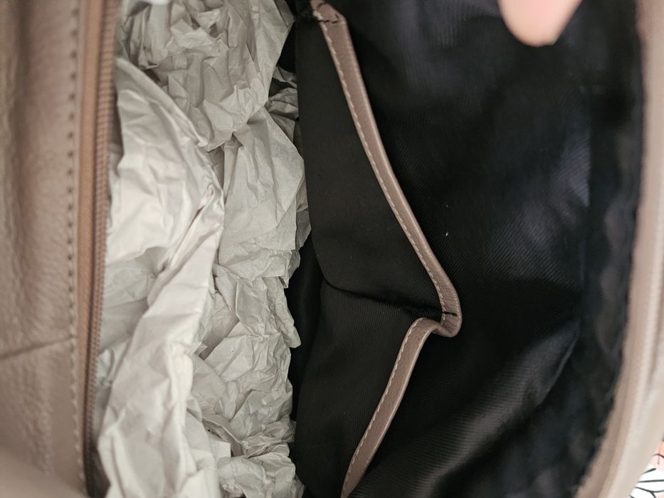 Чанта естествена кожа Tosca blu