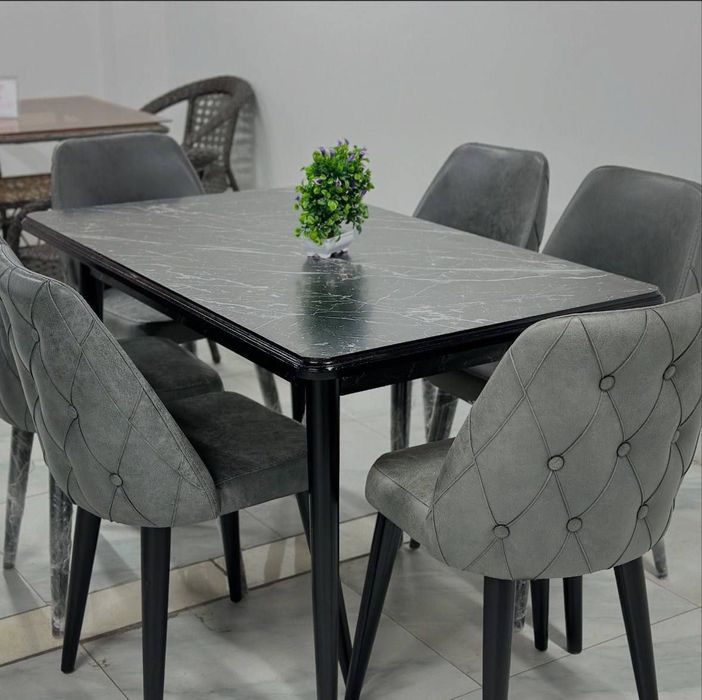 Oshxona uchun stol stul 4/1