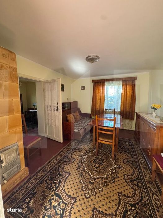 Casa din caramida, 54 mp, teren 466 mp, zona Stefan cel Mare