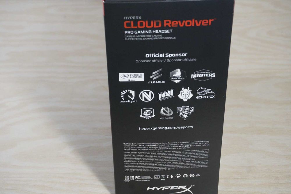 Gaming Слушалки HyperX Cloud Revolver чисто нови, запечатани Вкл.ДДС