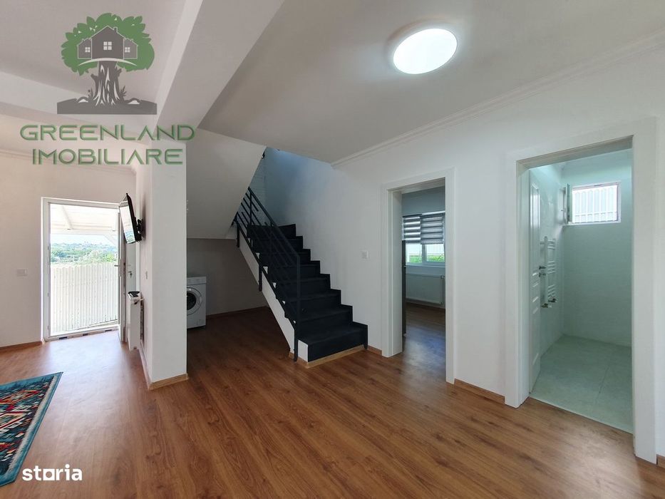 VILA SINGLE DE INCHIRIAT 4 camere, 2 bai, 120mp, teren 350mp, HLINCEA