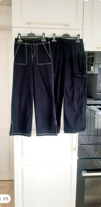 Pantaloni H&M (2 buc) pentru fete 9-10 ani