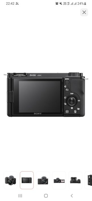 видиокамера Sony zve 10
