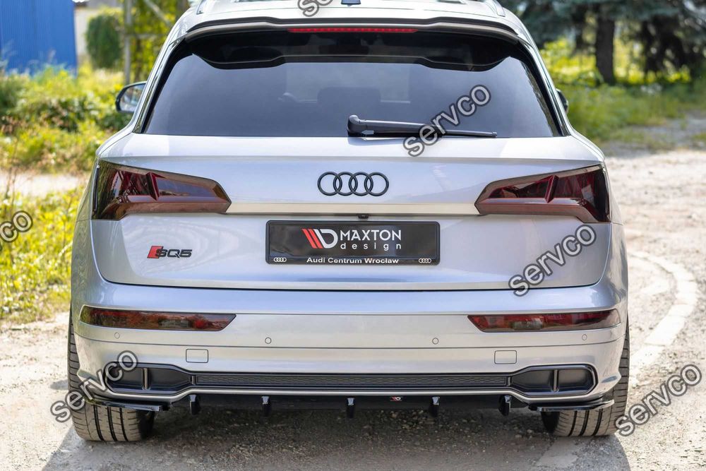 Prelungire difuzor Audi Q5 SQ5 S-Line Mk2 2017-2020 v2 - Maxton Design
